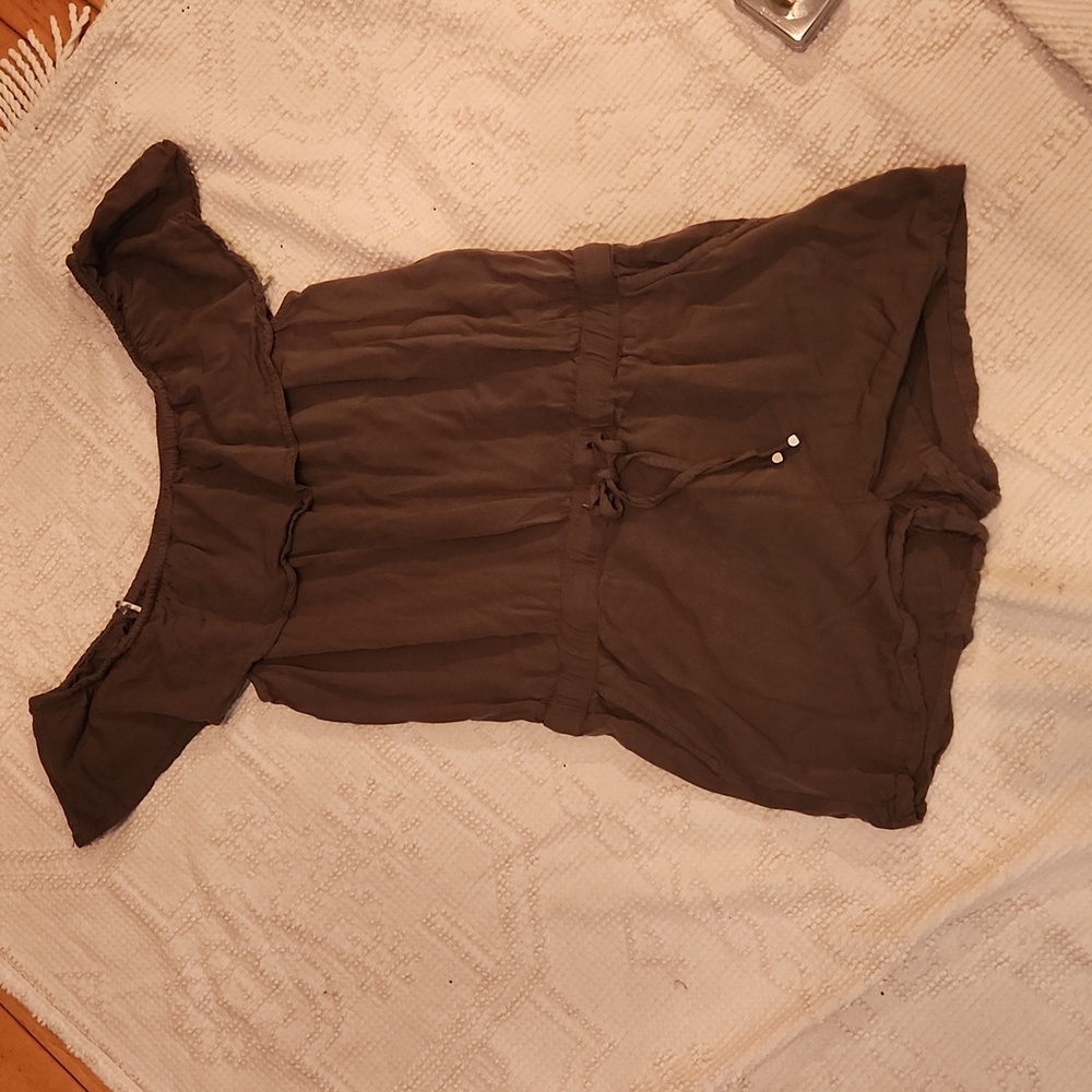 DD77 olive green romper